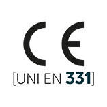 Logo CE_UNI EN 331_157x157 Logo CE_UNI EN 331_157x157