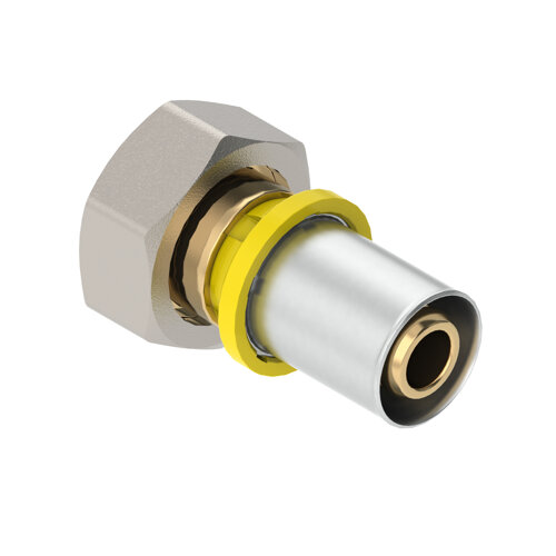 Straight with female swivel nut, o-ring fitting Gaspex
