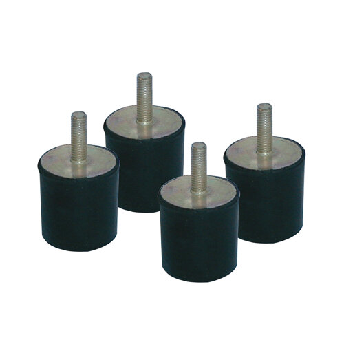 Antivibration rubbers for outdoor unit