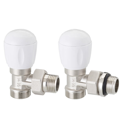 Full thermostatizable right-angle valve for multilayer, connection G 1/2