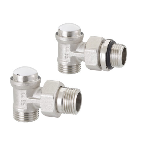 Manual right angle lockshiled for multilayer, connection G 1/2