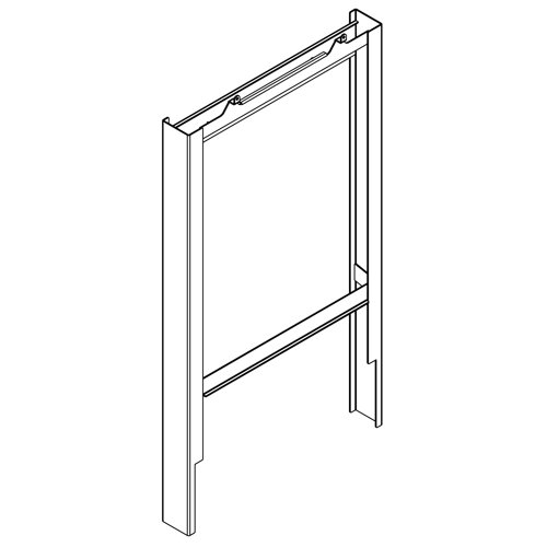 Schienale distanziatore per etiKa Compact