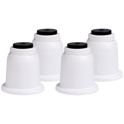 Juego de 4 soportes antivibración regulables
