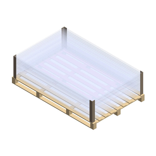 Kit imballo per moduli fotovoltaici FU 460 W Silk Nova