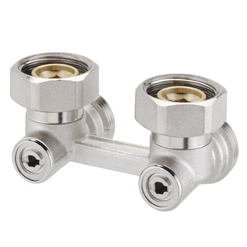 Right-angle manually H valves