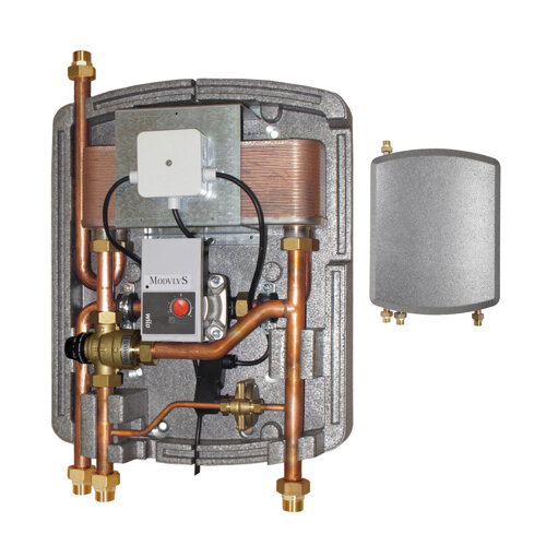 Modulo termostatico produzione acqua calda sanitaria rapida